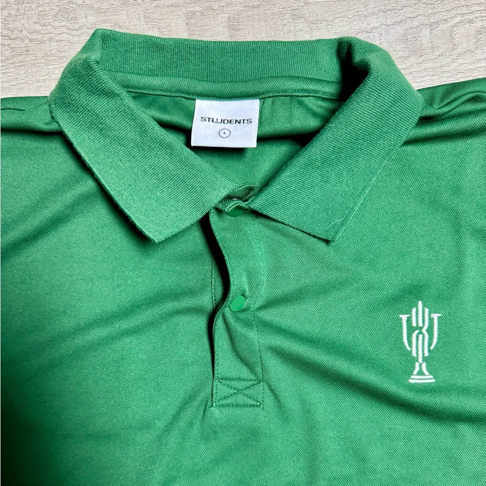 Green Students Polo Shirt - Picture 2 of 3